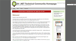 Desktop Screenshot of blogs.bartdesmet.net