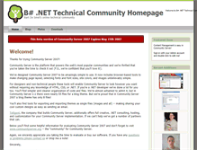 Tablet Screenshot of blogs.bartdesmet.net