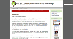 Desktop Screenshot of blog.bartdesmet.net